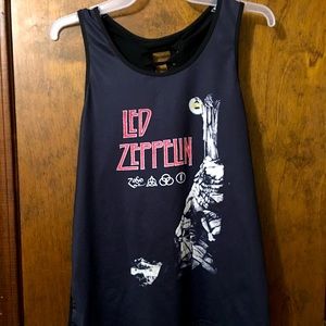 Zeppelin tank top with braided back